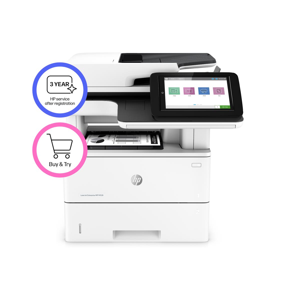 HP LASERJET ENTERPRISE MFP M528DN PR thumbnail