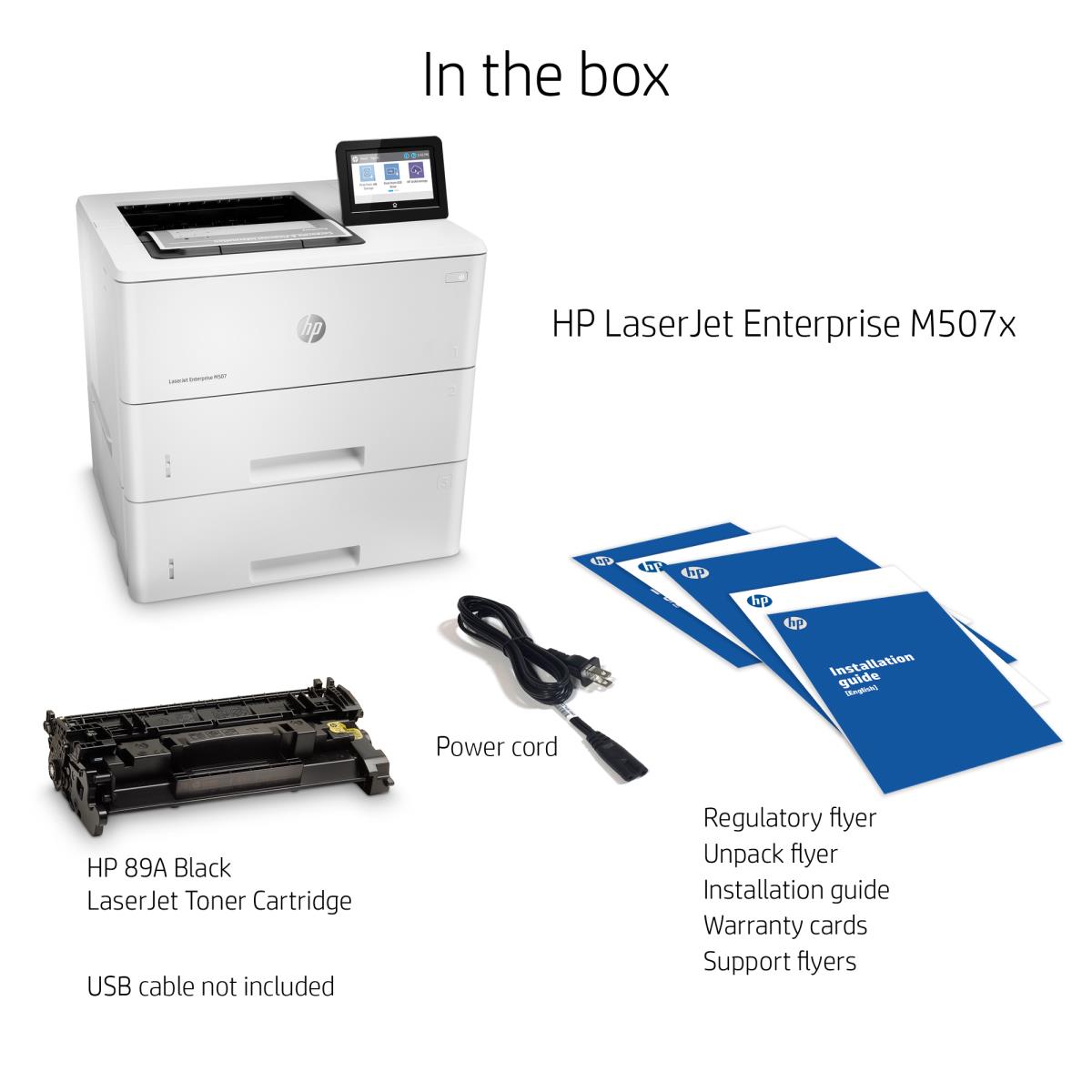HP LASERJET ENTERPRISE M507X PRINTER thumbnail