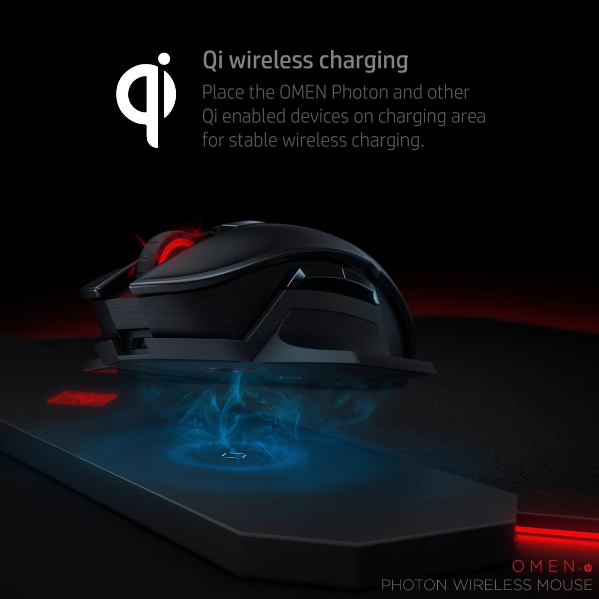 EU Product - Omen by HP Photon Mouse Wirele Photon Ambidextrous - Mouse - Optical thumbnail