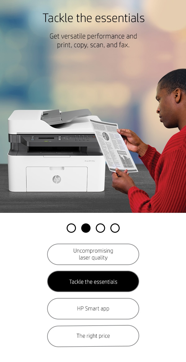 HP LASER MFP 137FNW PRINTER thumbnail