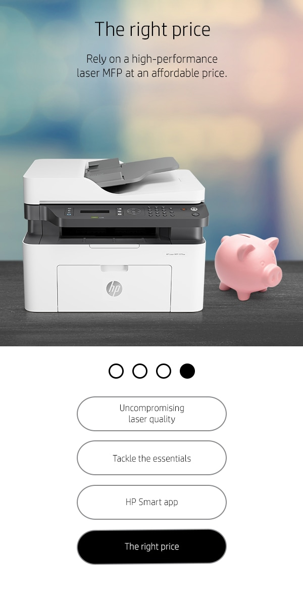 HP LASER MFP 137FNW PRINTER thumbnail