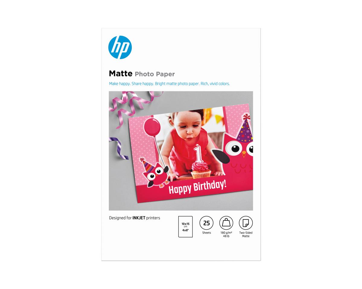 MATTE FSC PHOTO PAPER 4X6 25 SHEET thumbnail