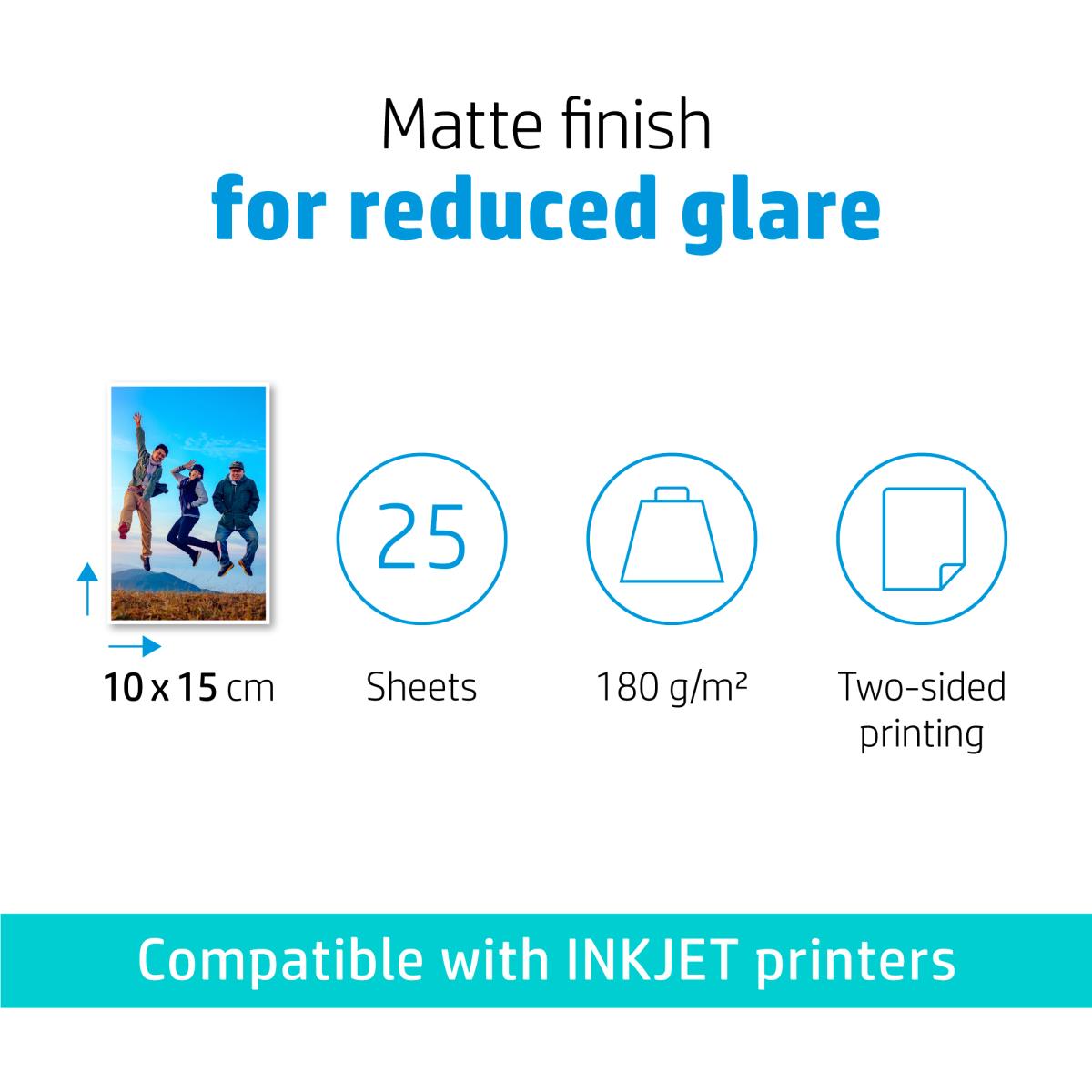 MATTE FSC PHOTO PAPER 4X6 25 SHEET thumbnail