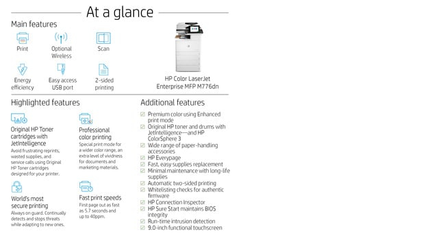 EU Product - LserJe Enerprise MFP M776dn thumbnail