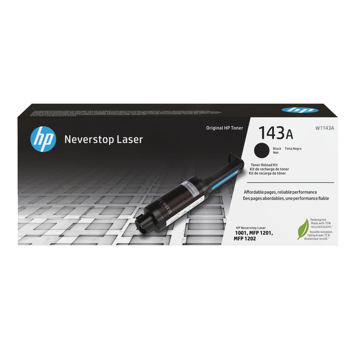 143A TONER RELOAD KIT BLACK143A 2,500 Page yield per kit thumbnail
