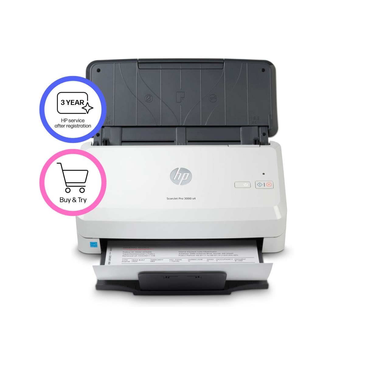 EU Product - ScanJet Pro 3000 s4 Dokumentenscanner - Document Scanners - A4 thumbnail