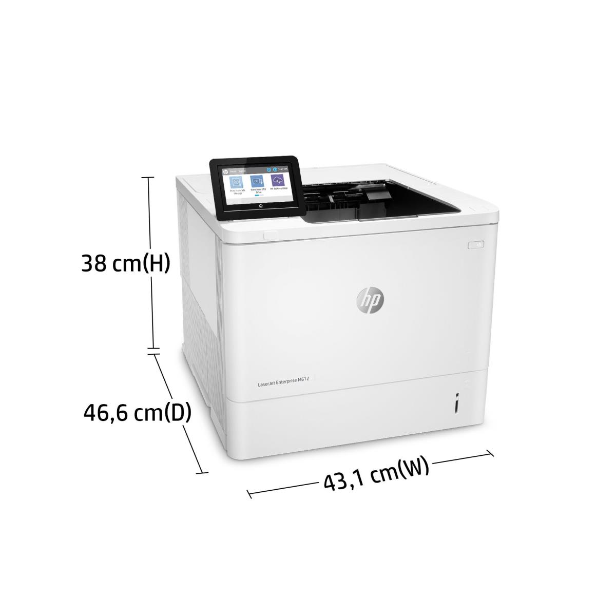 HP LASERJET ENT M612DN PRINTER thumbnail