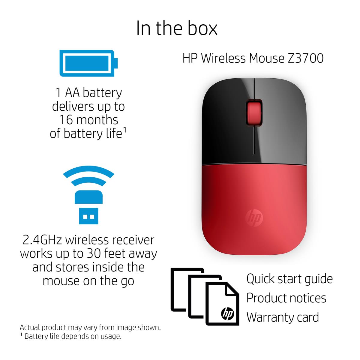 EU Product - Z3700 Wireless Mouse thumbnail