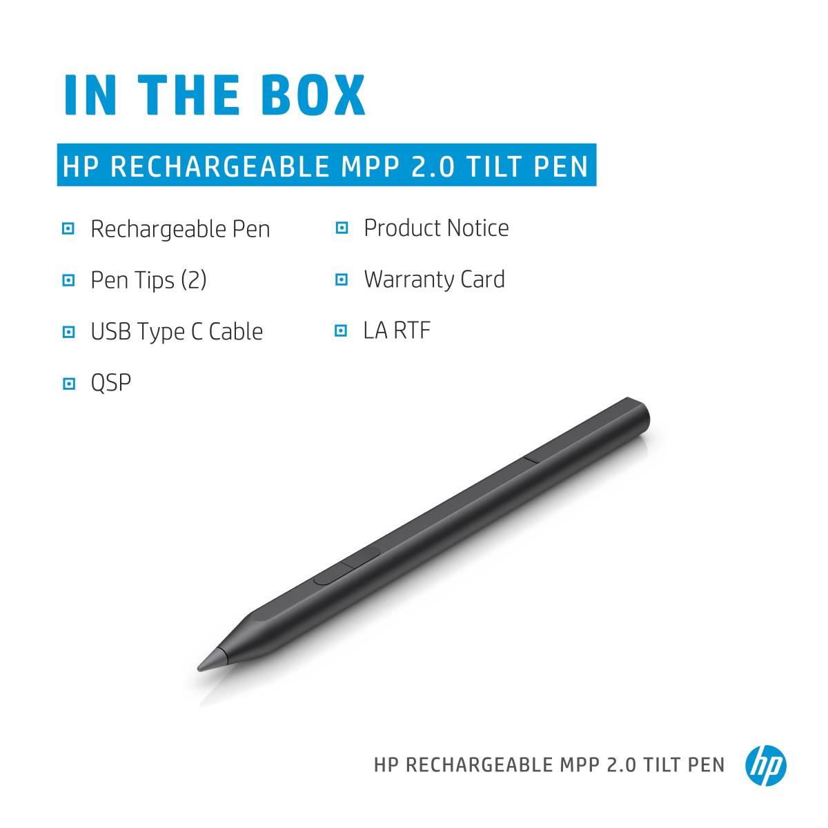 EU Product - Rechargeable Mpp 2.0 Tilt Pen - Touchpen - USB Typ C thumbnail