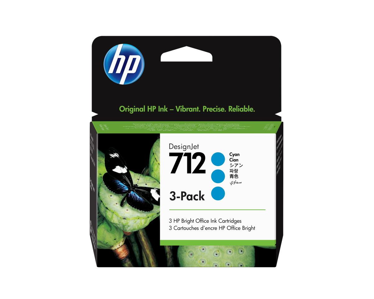 HP 712 3-PACK 29-ML CYAN thumbnail