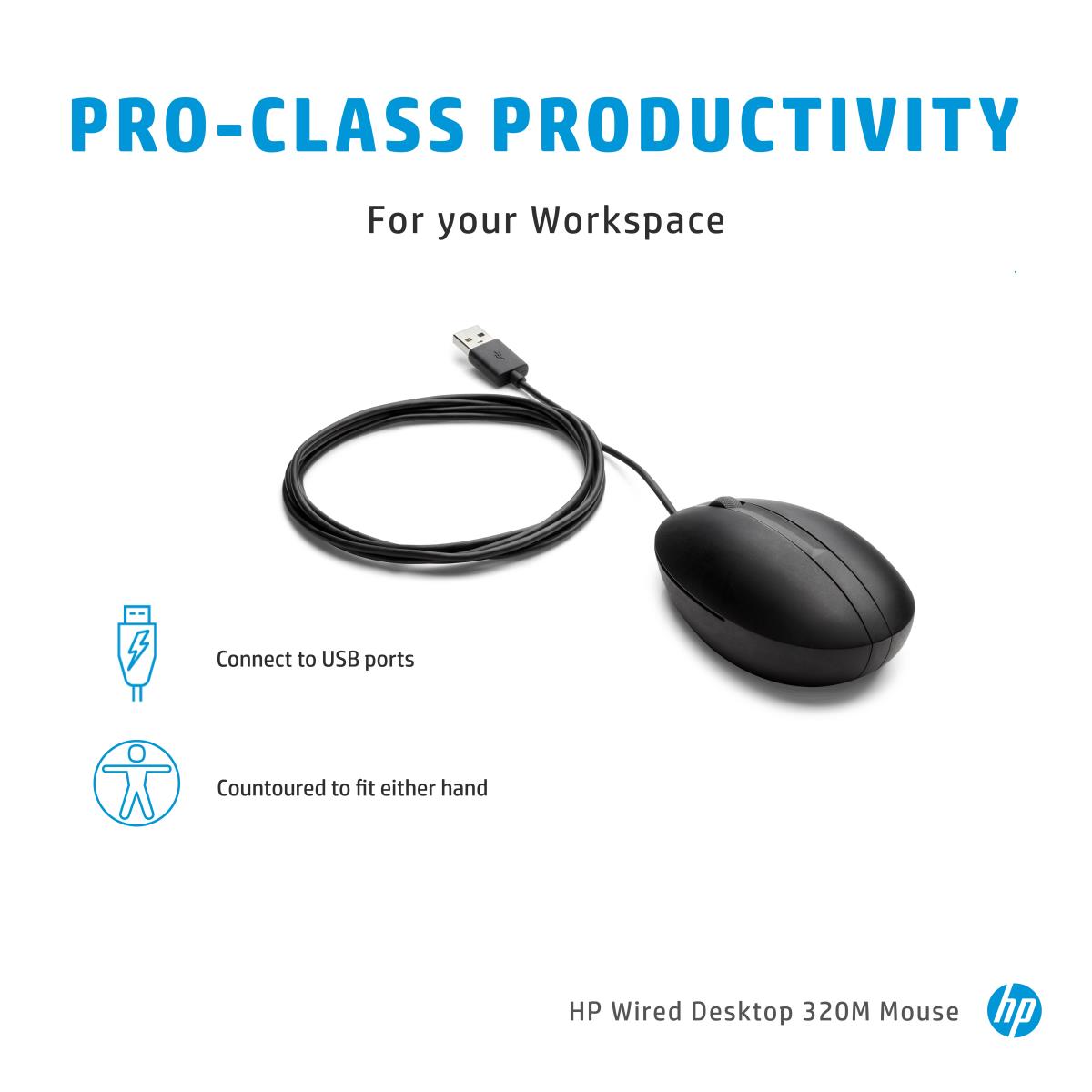 EU Product - Wired Deskop 320M Mouse - thumbnail
