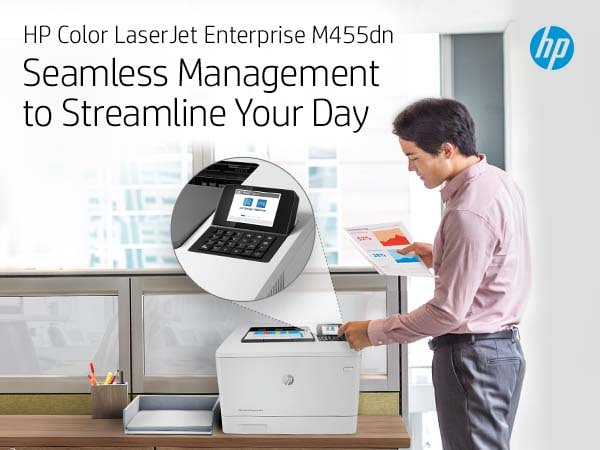 HP COLOR LASERJET ENT M455DN PRINTER thumbnail