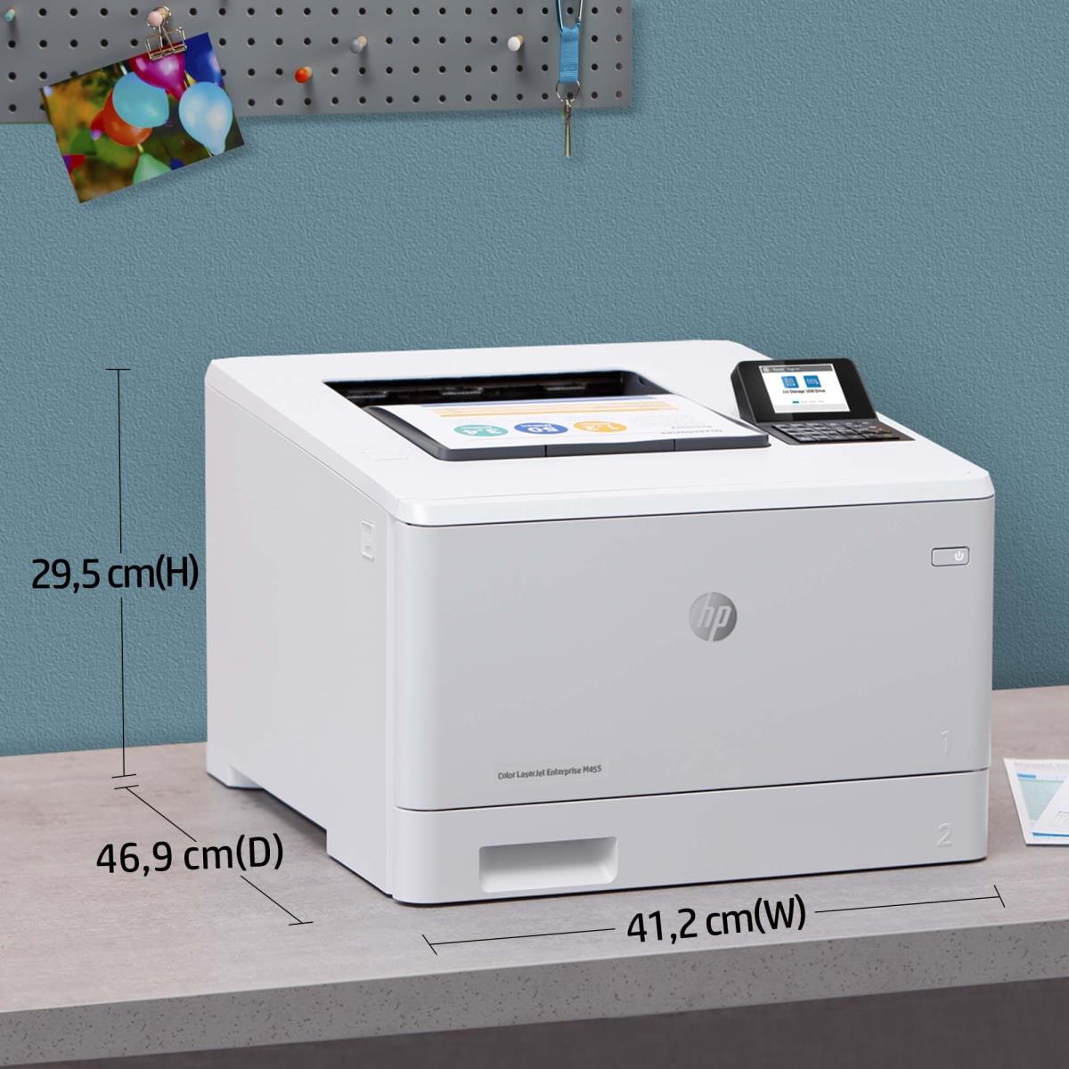 HP COLOR LASERJET ENT M455DN PRINTER thumbnail
