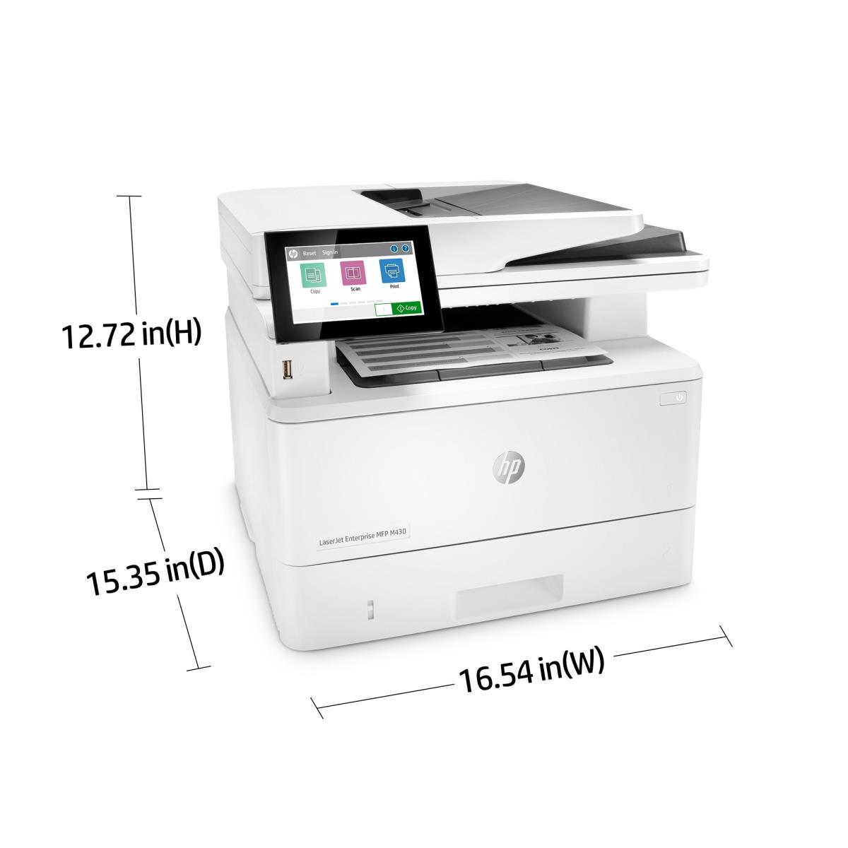 EU Product - LaserJet Enterprise MFP M430f Laser - Printer - Laser/Led thumbnail