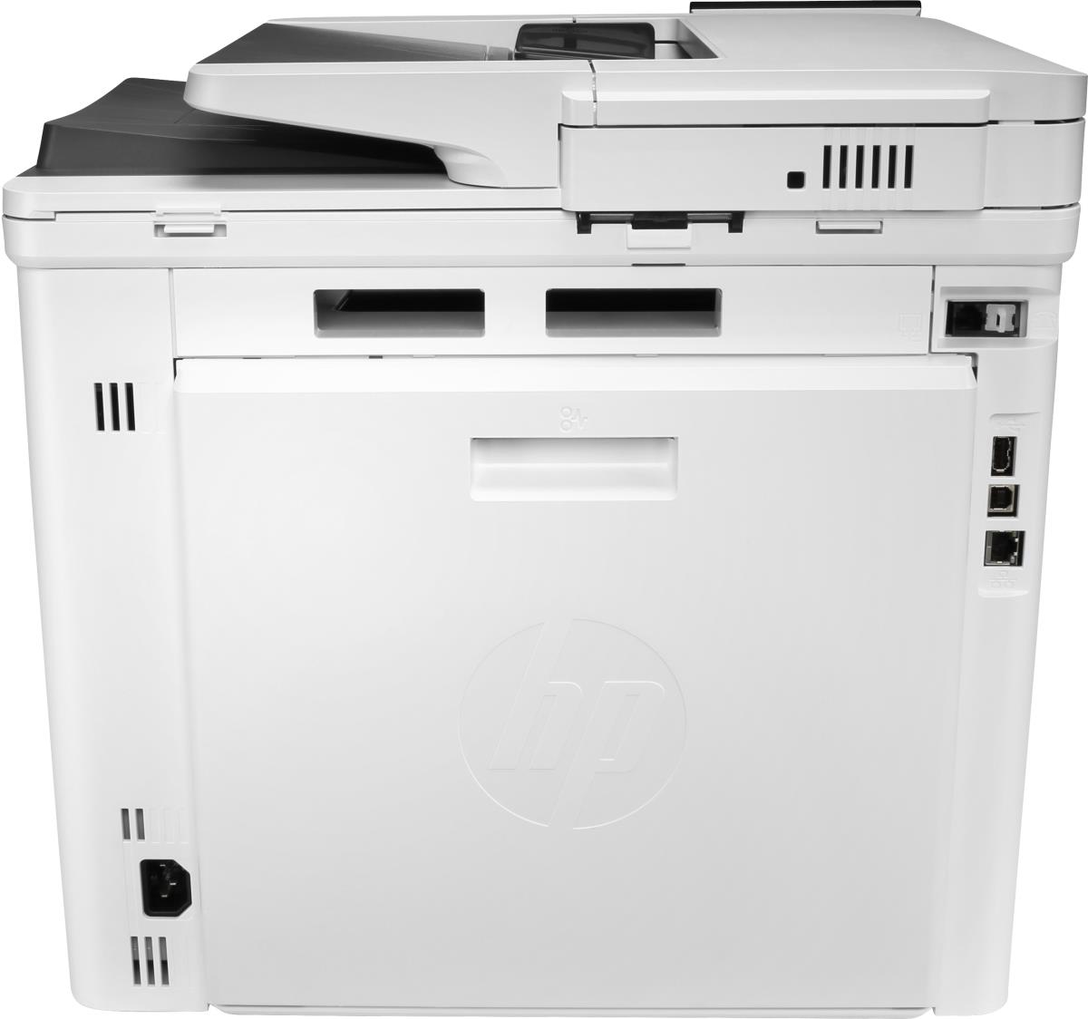 Color LaserJet Enterprise MFP M480f - Multifunction printer - colour - laser - Legal (216 x 356 mm) (original) - A4/Legal (media) - up to 27 ppm (copying) - up to 27 ppm (printing) - 300 sheets - 33.6 Kbps - USB 2.0, Gigabit LAN, USB 2.0 host thumbnail