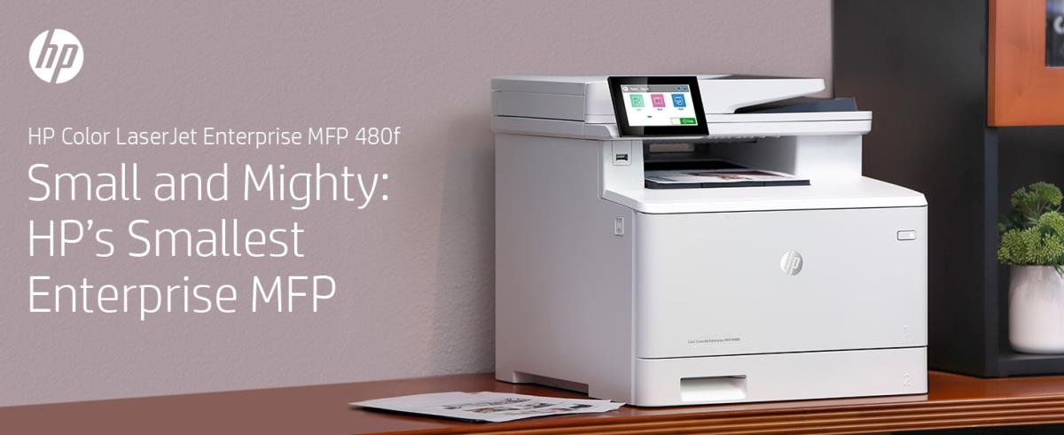 Color LaserJet Enterprise MFP M480f - Multifunction printer - colour - laser - Legal (216 x 356 mm) (original) - A4/Legal (media) - up to 27 ppm (copying) - up to 27 ppm (printing) - 300 sheets - 33.6 Kbps - USB 2.0, Gigabit LAN, USB 2.0 host thumbnail