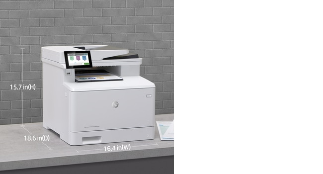 Color LaserJet Enterprise MFP M480f - Multifunction printer - colour - laser - Legal (216 x 356 mm) (original) - A4/Legal (media) - up to 27 ppm (copying) - up to 27 ppm (printing) - 300 sheets - 33.6 Kbps - USB 2.0, Gigabit LAN, USB 2.0 host thumbnail