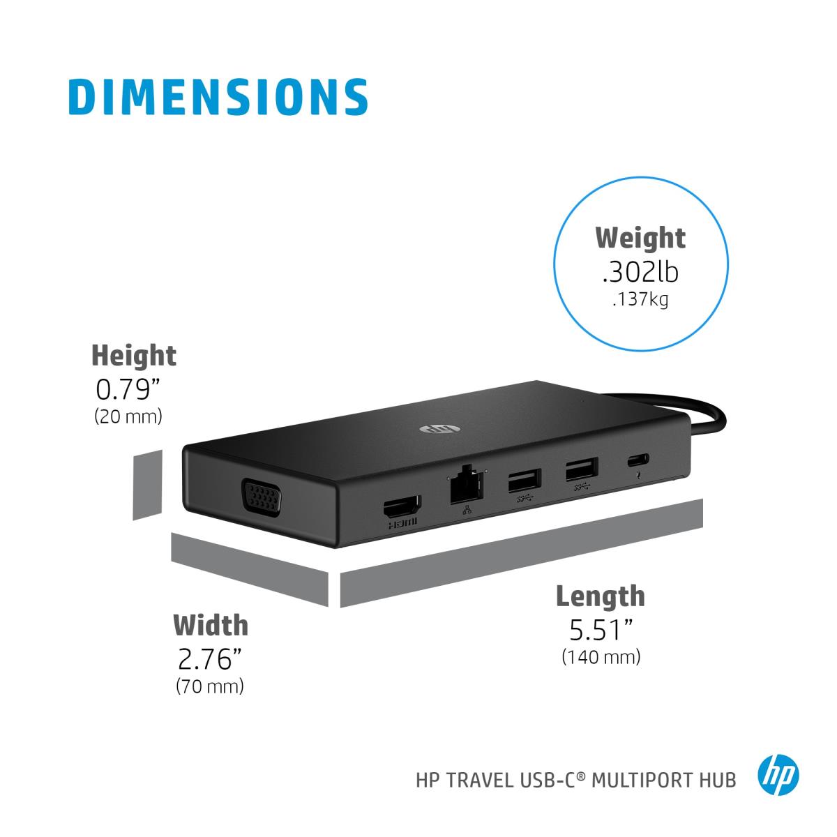 EU Product - Travel Usb C Multi Port Hub P thumbnail