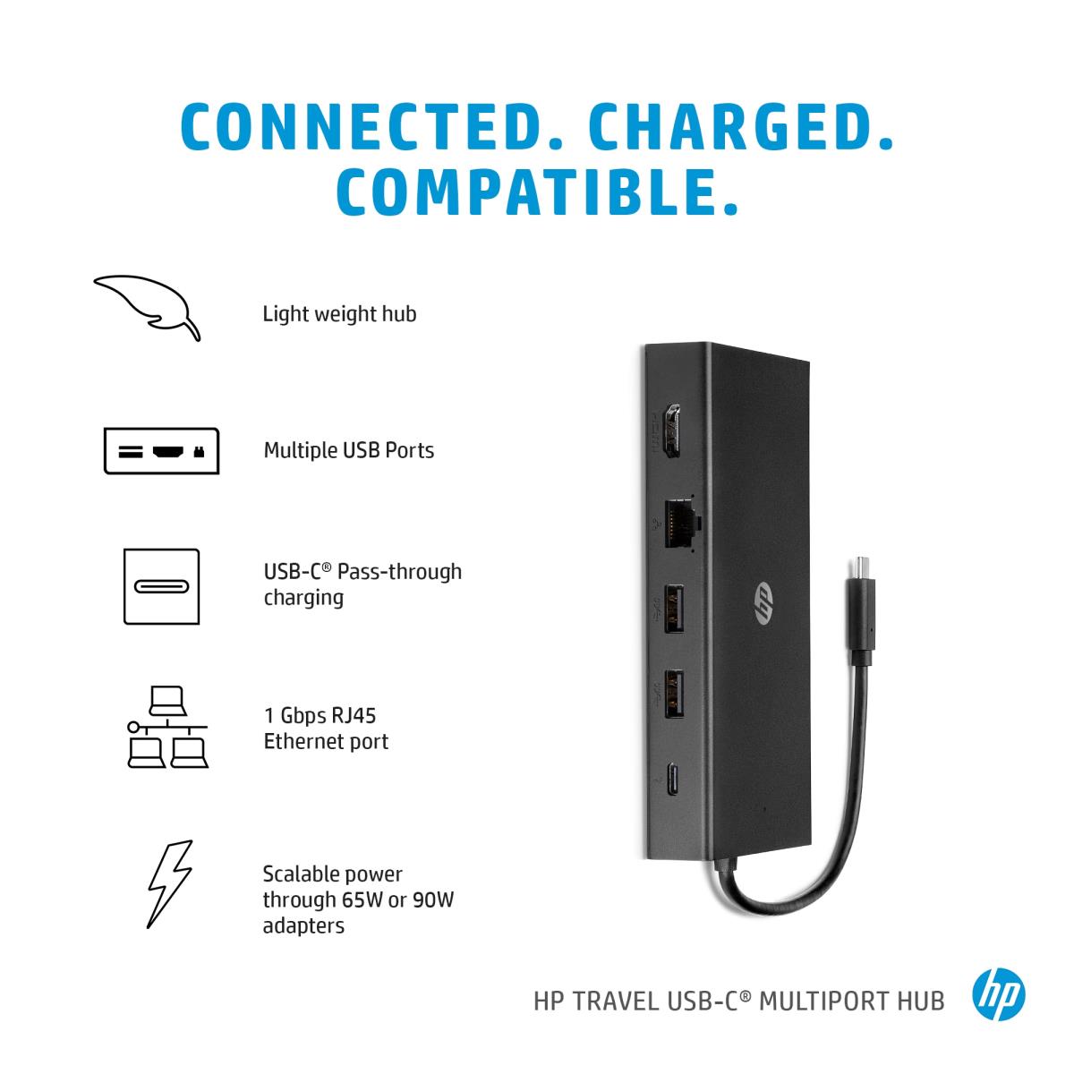 EU Product - Travel Usb C Multi Port Hub P thumbnail