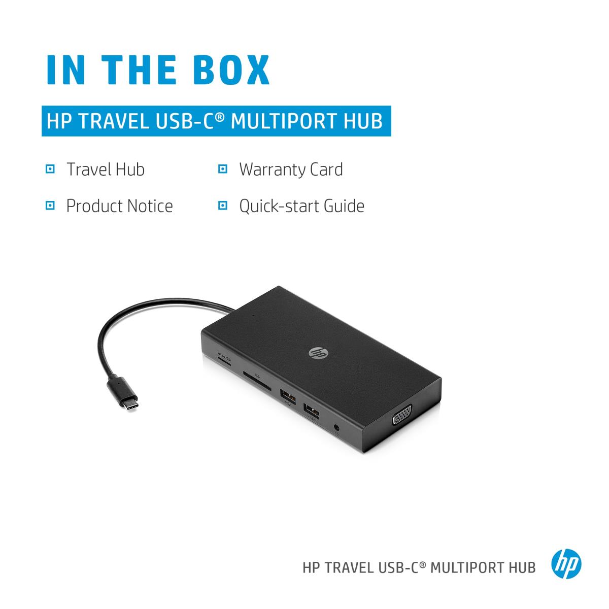 EU Product - Travel Usb C Multi Port Hub P thumbnail