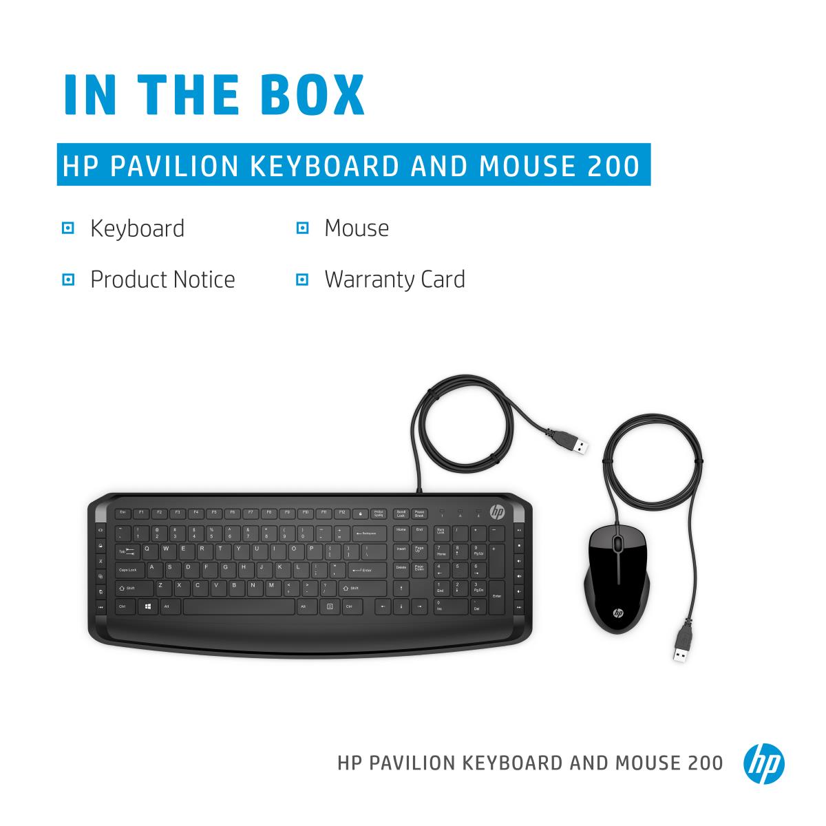 EU Product - Wired Keyord Mouse 250 DE thumbnail