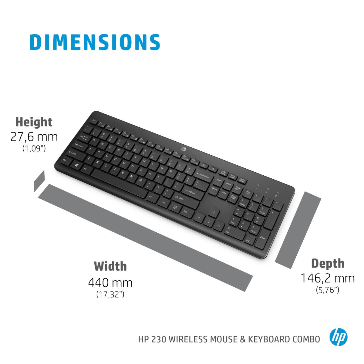 EU Product - Wireless Keyord Mouse EL thumbnail
