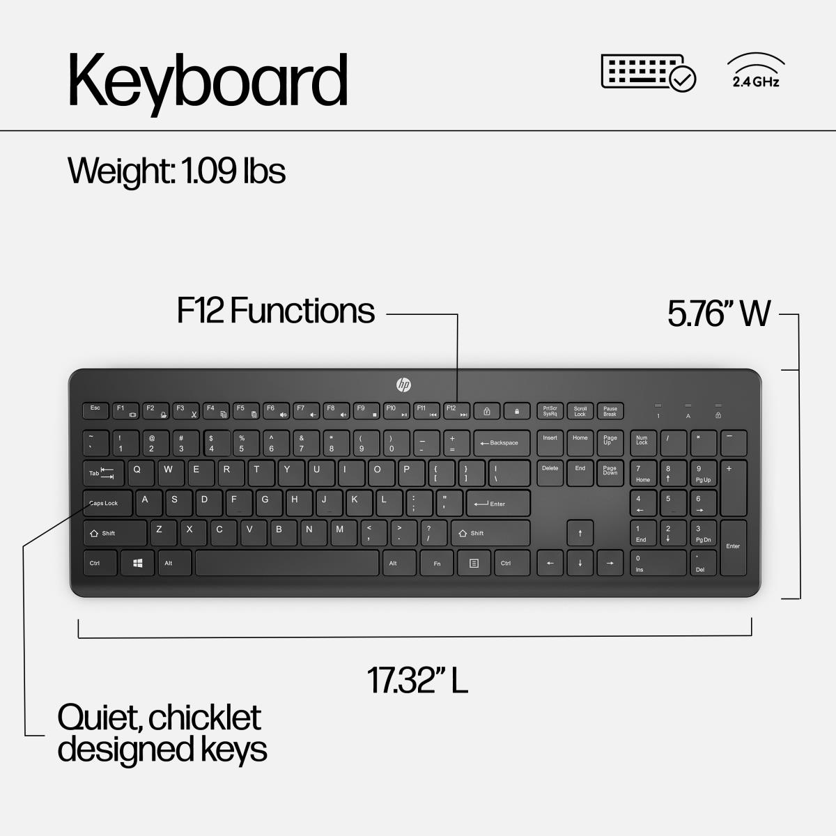 EU Product - Wireless Keyord Mouse EL thumbnail