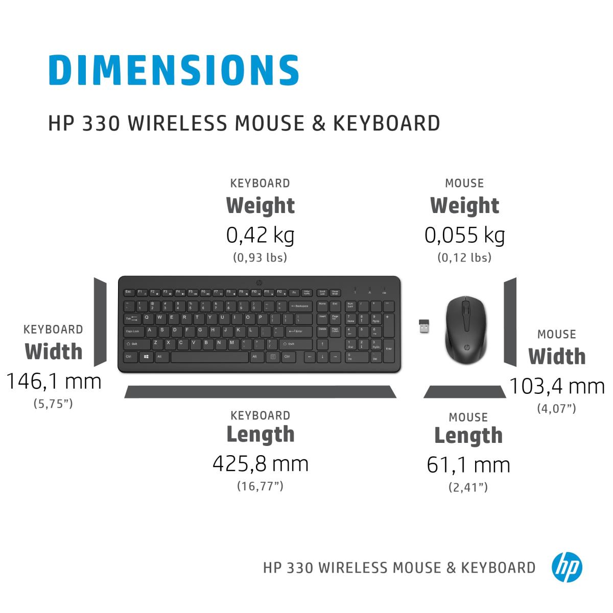 EU Product - 330 Wireless Mouse Keyord thumbnail
