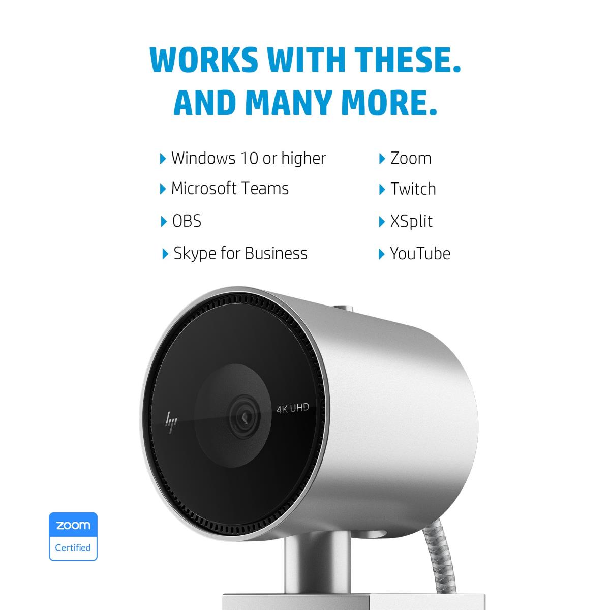 EU Product - Webcam 950 4k 4C9Q2AA#ABB thumbnail