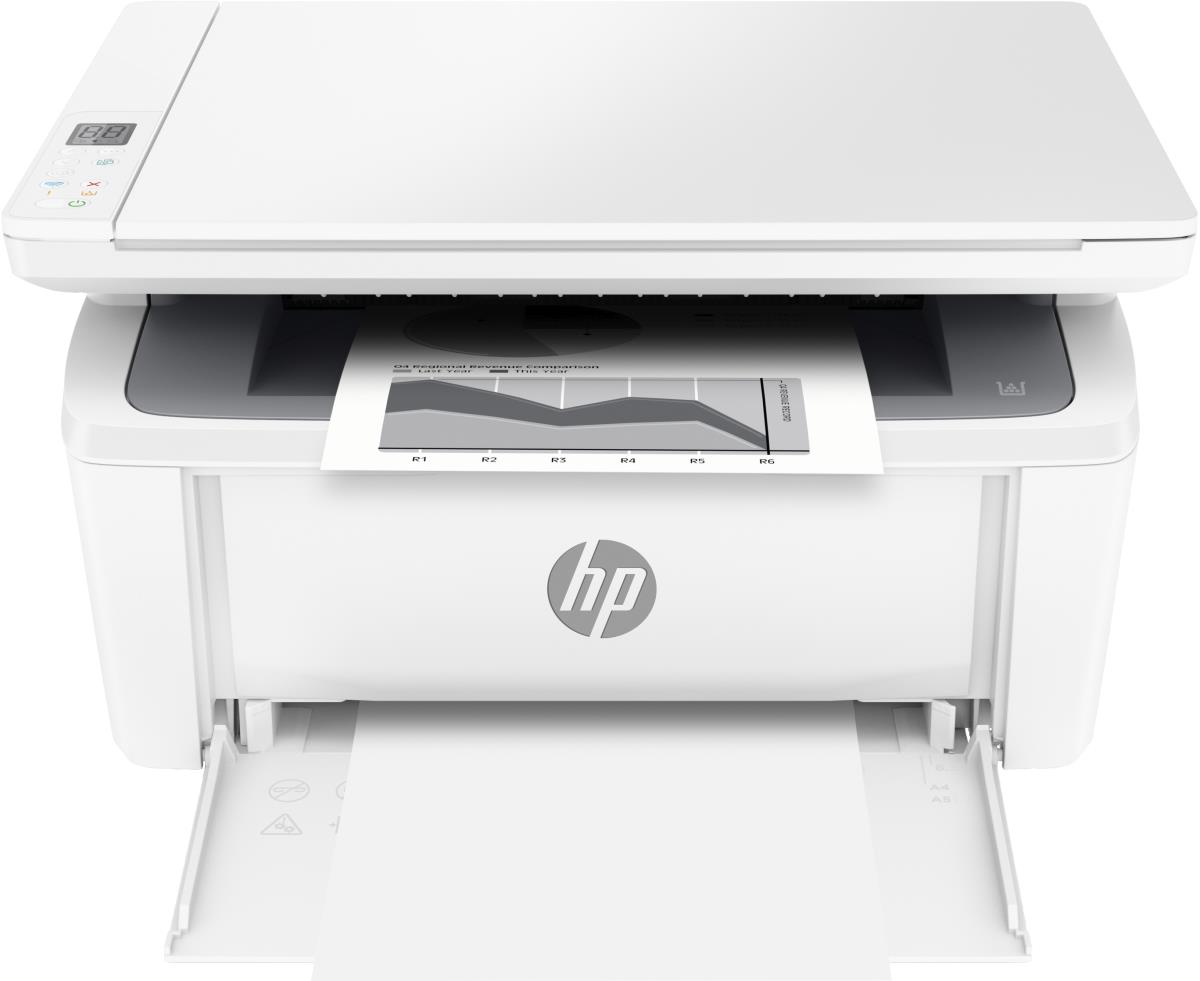LaserJet MFP M140w - Multifunction printer - B/W - laser - Letter A (216 x 279 mm)/A4 (210 x 297 mm) (original) - A4/Letter (media) - up to 20 ppm (copying) - up to 20 ppm (printing) - 150 sheets - USB 2.0, Wi-Fi(n), Bluetooth thumbnail