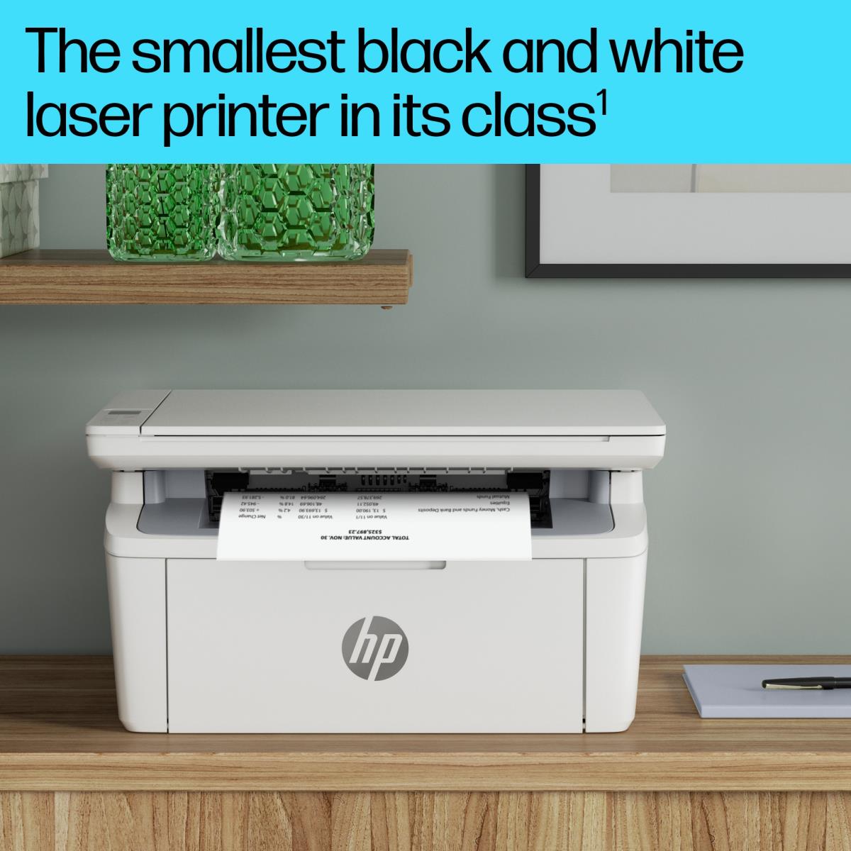 LaserJet MFP M140w - Multifunction printer - B/W - laser - Letter A (216 x 279 mm)/A4 (210 x 297 mm) (original) - A4/Letter (media) - up to 20 ppm (copying) - up to 20 ppm (printing) - 150 sheets - USB 2.0, Wi-Fi(n), Bluetooth thumbnail