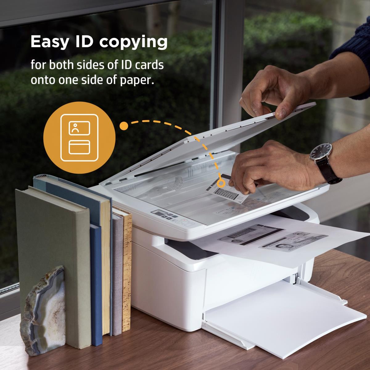 LaserJet MFP M140w - Multifunction printer - B/W - laser - Letter A (216 x 279 mm)/A4 (210 x 297 mm) (original) - A4/Letter (media) - up to 20 ppm (copying) - up to 20 ppm (printing) - 150 sheets - USB 2.0, Wi-Fi(n), Bluetooth thumbnail