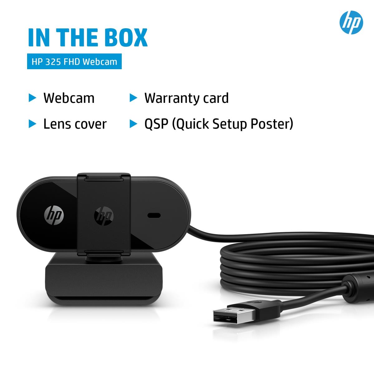 325 - Webcam - pan - colour - 1920 x 1080 - audio - USB 2.0 thumbnail