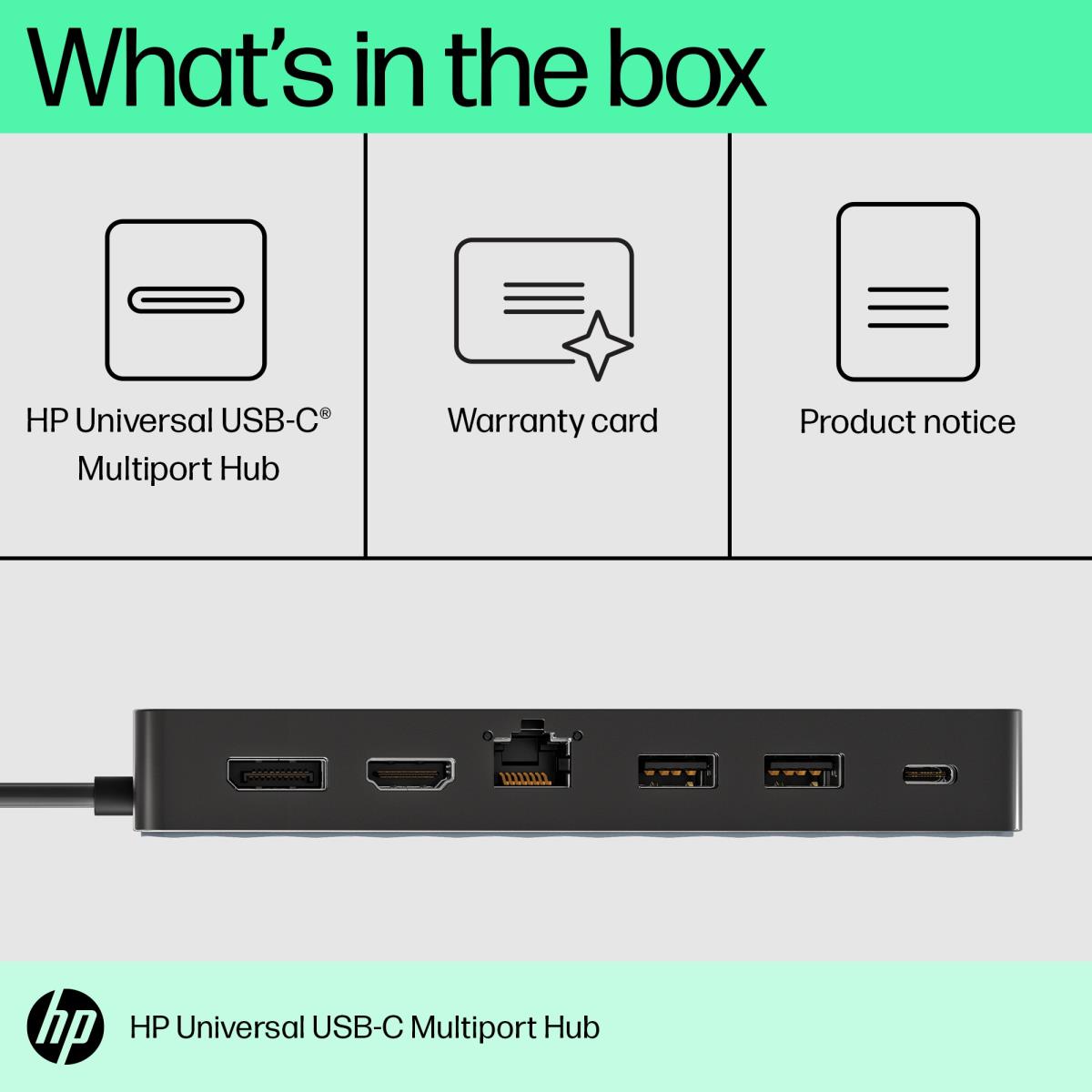 EU Product - Universal USB-C Multiport Hub - Dockingstation thumbnail