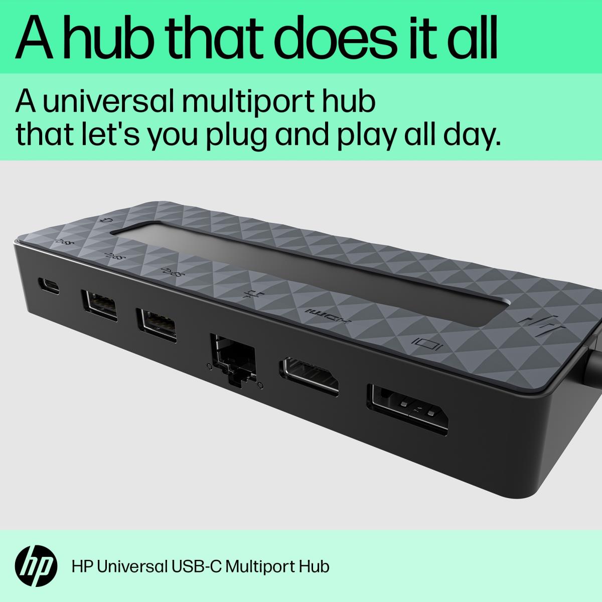 EU Product - Universal USB-C Multiport Hub - Dockingstation thumbnail