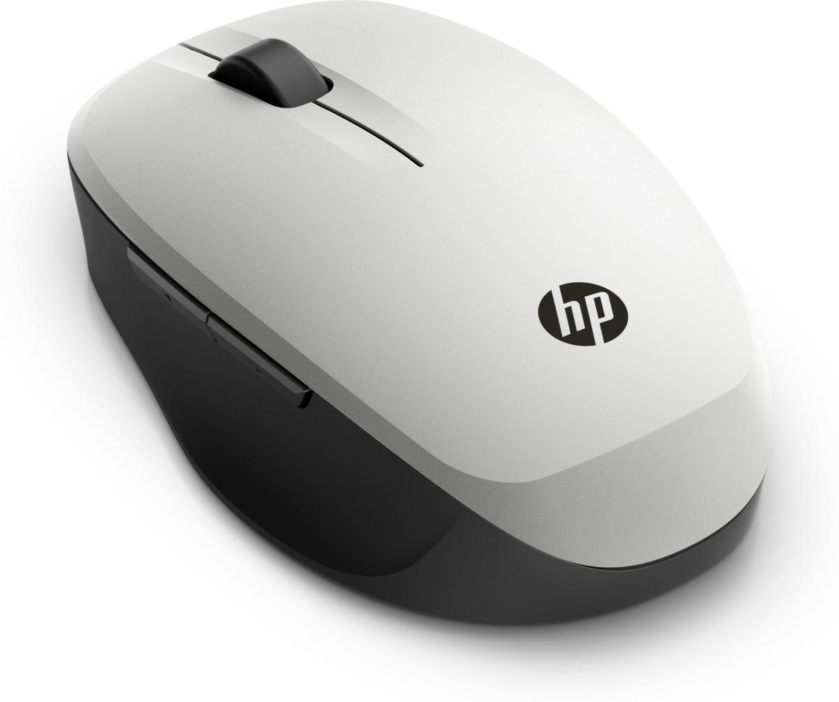300 Dual Mode Wireless Mouse Silver - 6CR72AA#ABB thumbnail