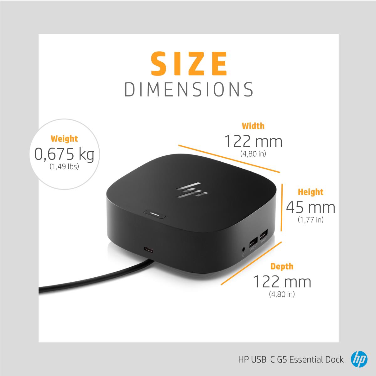 USB-C G5 Essential Dock EU thumbnail