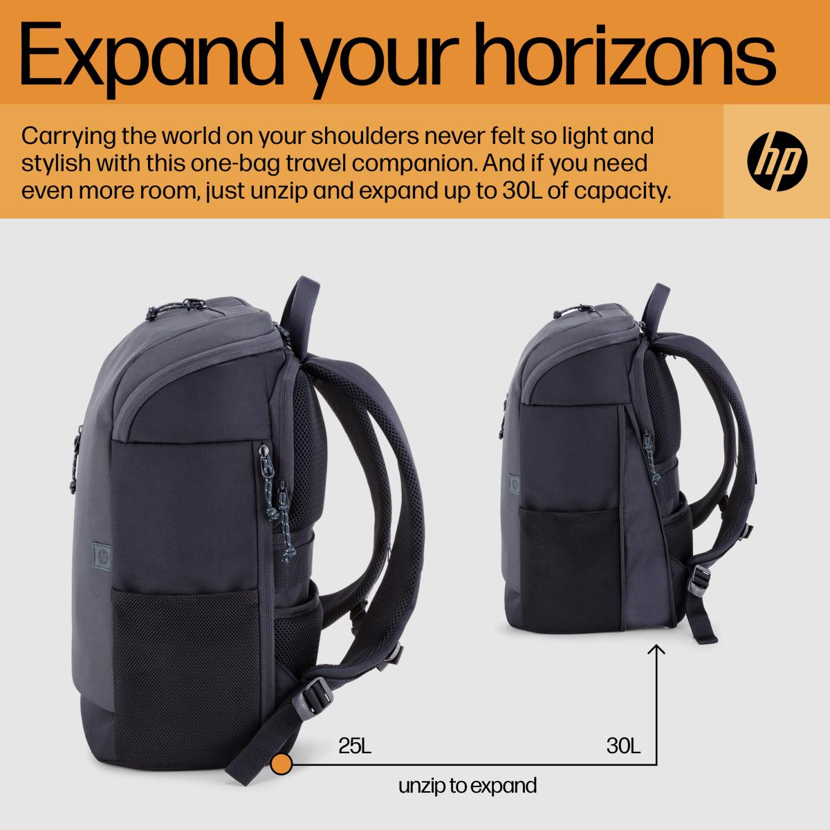 Travel - Notebook carrying backpack - up to 15.6