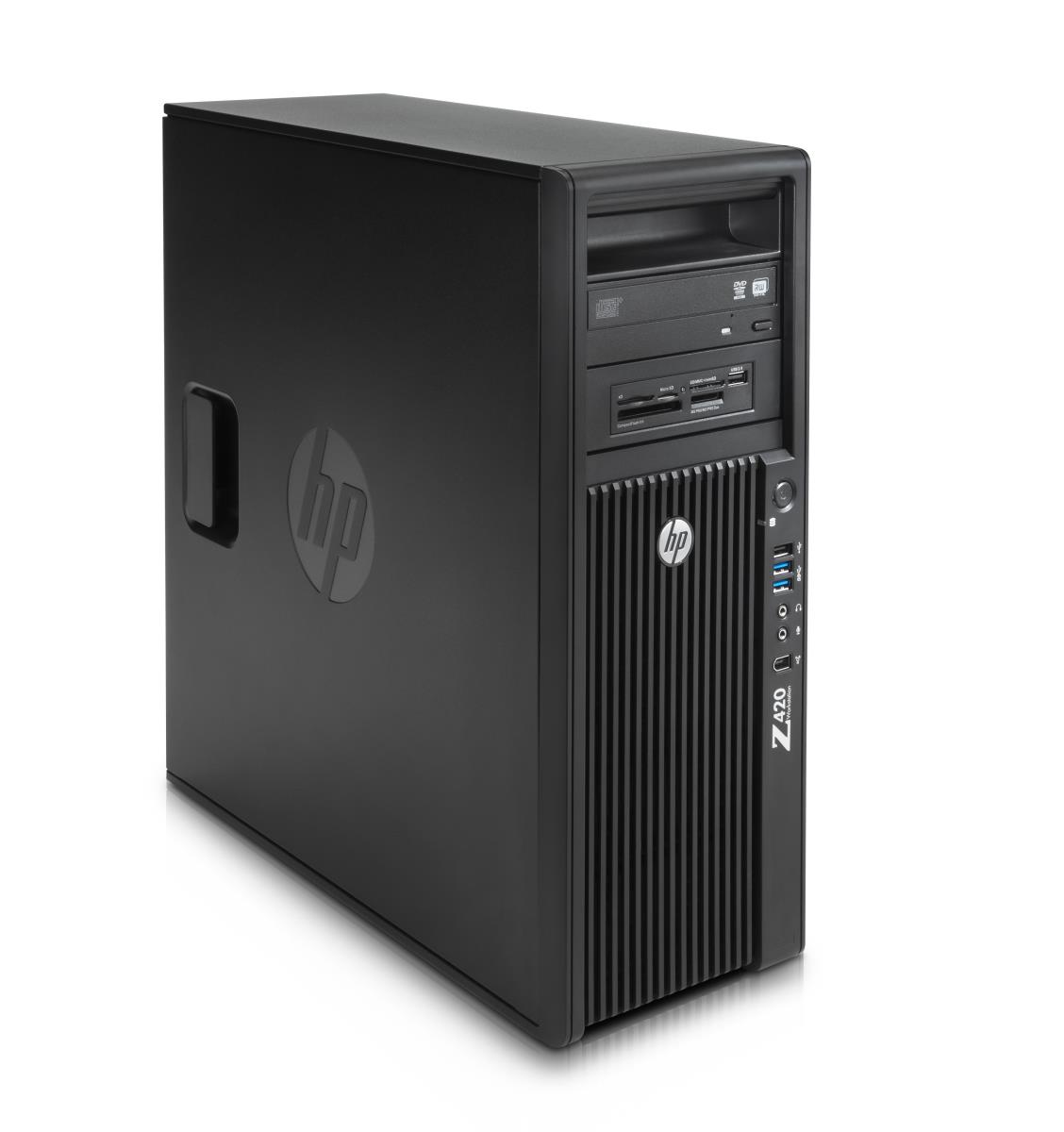Z420 Xeon E5-1650 8GB 1TB NO GFX DVDRW Win 7 Pro 64 thumbnail
