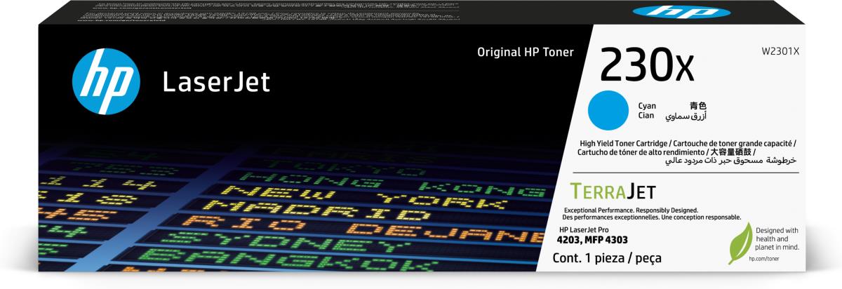 230X CYAN TONER CARTRIDGE thumbnail