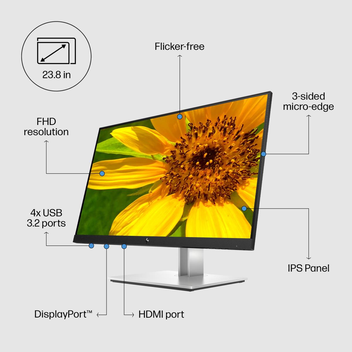 EU Product - E24 G4 23.8inch IPS FHD E24 thumbnail