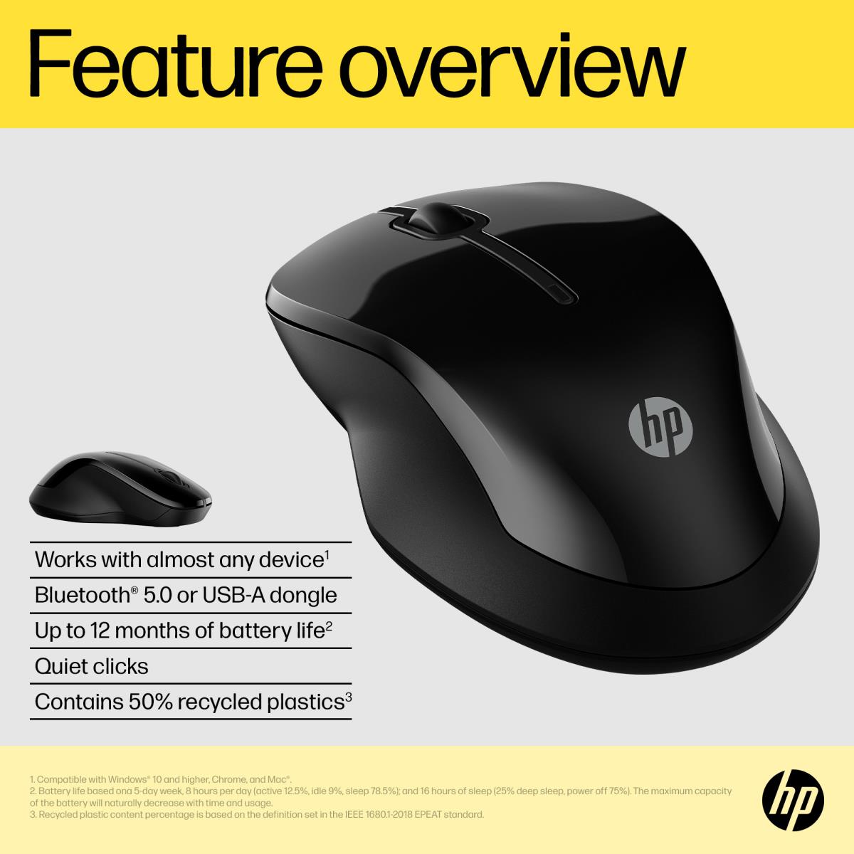 EU Product - 250 Dual Wireless Mouse - Mouse - Optical thumbnail