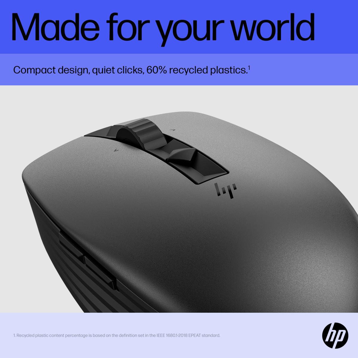 EU Product - HP 715 RECHBL Mult-Dvc Bluetooth Mouse thumbnail