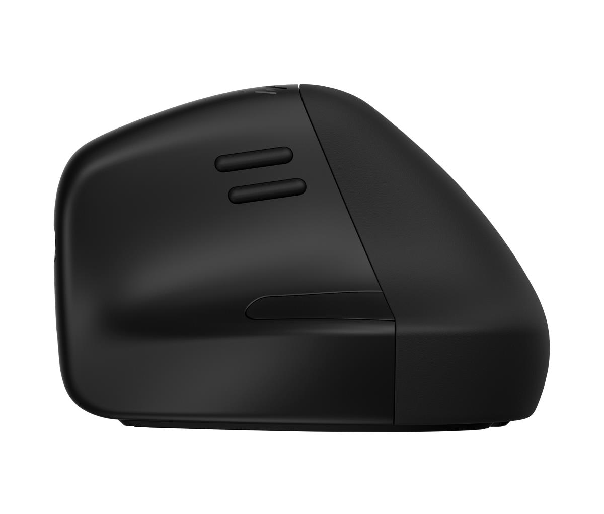 925 - Vertical mouse - ergonomic - 6 buttons - wireless - Bluetooth 5.3, 2.4 GHz - USB wireless receiver - black - 100% paper-based packaging thumbnail