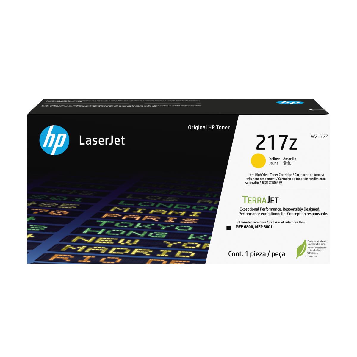 HP 217Z YLW ORIGINAL LASERJET TONER thumbnail