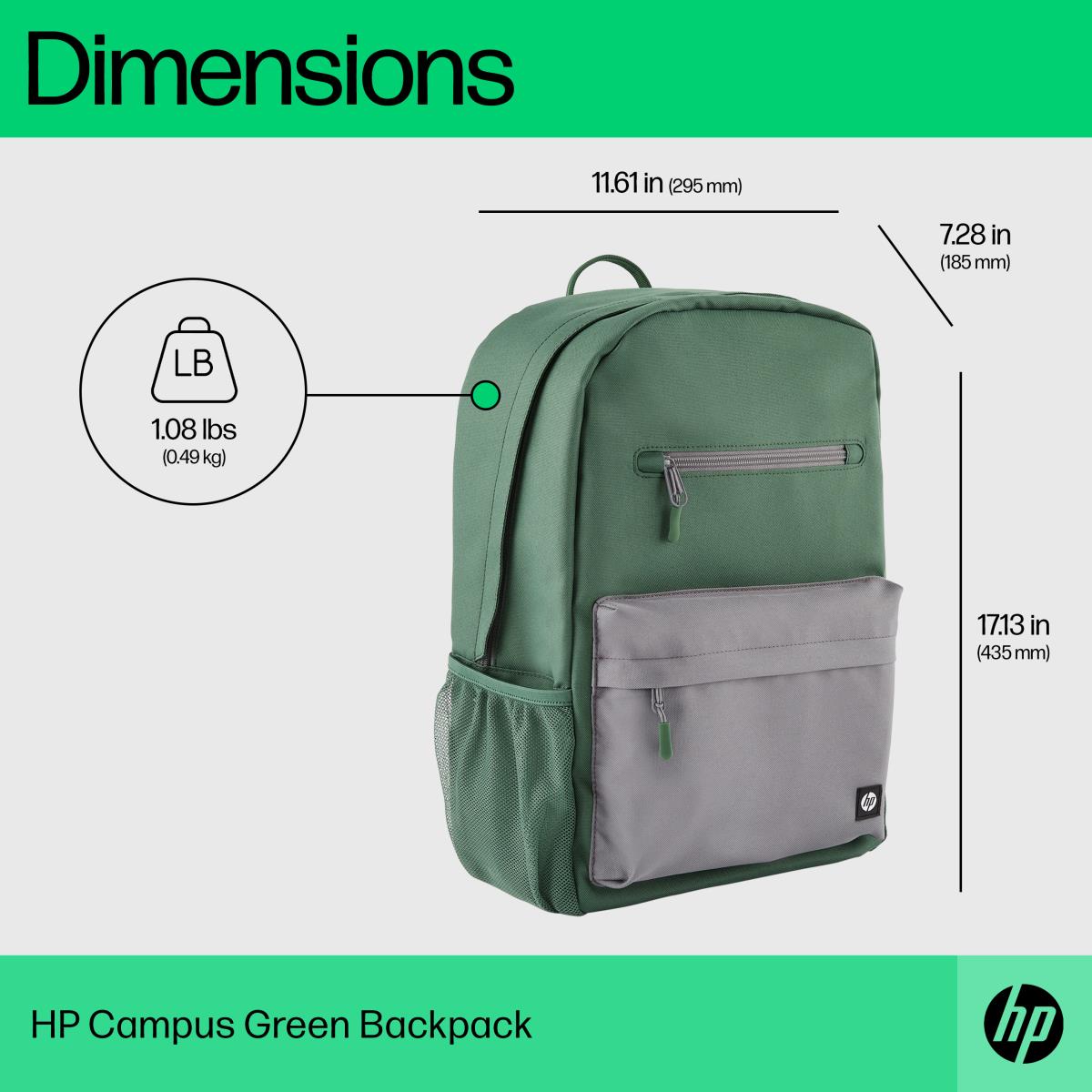 Campus Green Backpack 7K0E4AA thumbnail