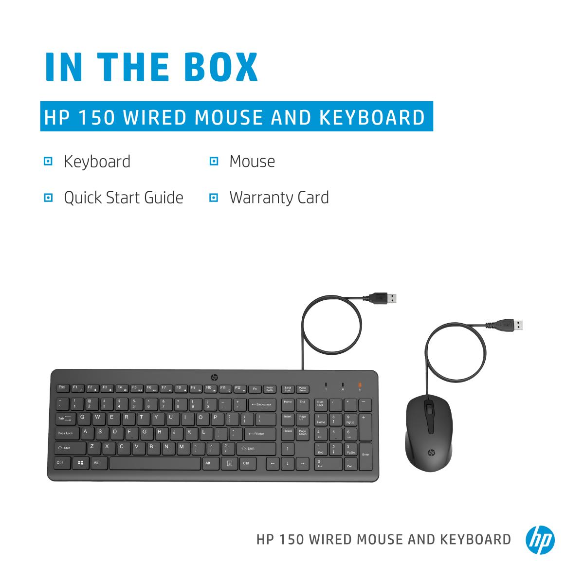 EU Product - 150 Wired Mouse nd Keyor thumbnail