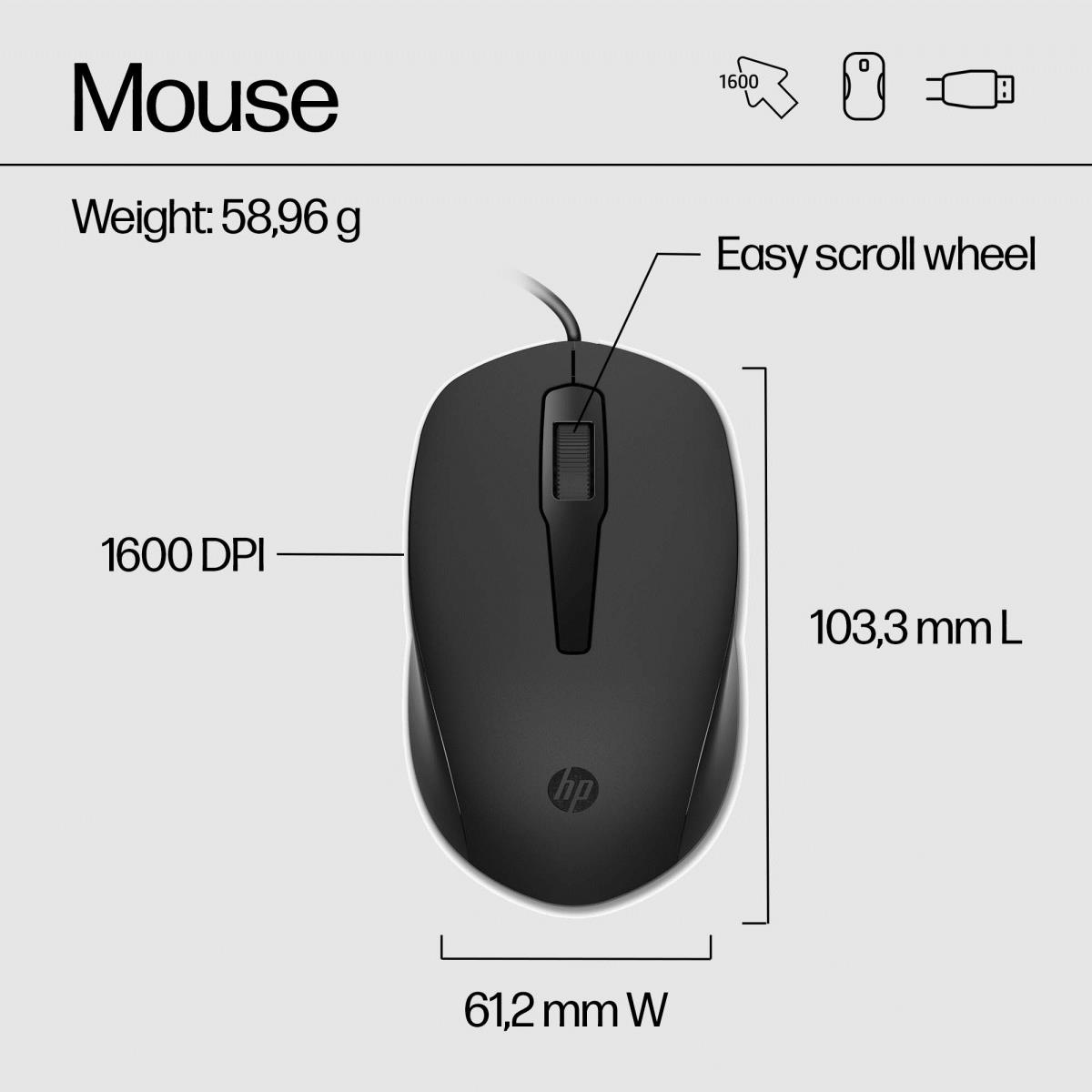 EU Product - 150 Wired Mouse nd Keyor thumbnail