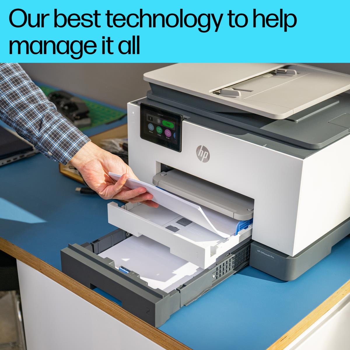 EU Product - OfficeJet Pro 9130b All-in-One 4 in 1 Tintenstrahl-Multifunktionsdrucker - Fax - Inkjet thumbnail