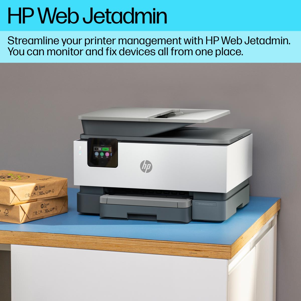 EU Product - OfficeJet Pro 9120b All-in-One 4 in 1 Tintenstrahl-Multifunktionsdrucker - Fax - Inkjet thumbnail